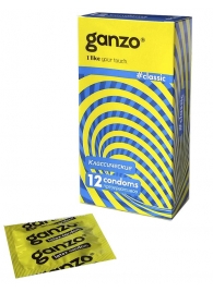 Классические презервативы с обильной смазкой Ganzo Classic - 12 шт. - Ganzo - купить с доставкой в Северске