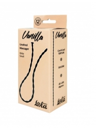 Черный уретральный массажер Glide Small - 30 см. - Lola Games - купить с доставкой в Северске