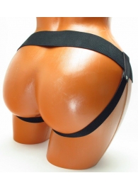Трусики для страпона коричневого цвета - БДСМ Арсенал - купить с доставкой в Северске