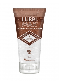 Интимный гель-смазка на водной основе Lubrimax Magic Cappuccino - 75 мл. - ИнтелБИО - купить с доставкой в Северске