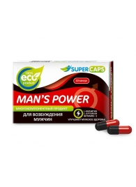 Возбуждающее средство Man’s power - 10 капсул (+1 в подарок) - SuperCaps - купить с доставкой в Северске
