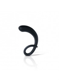 Черный массажер простаты Curving Curt - 13 см. - MyStim - купить с доставкой в Северске