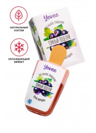 Охлаждающий бальзам для губ «Томный поцелуй» с ароматом черной смородины - 5 мл. - ToyFa - купить с доставкой в Северске