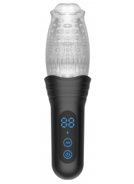 Автоматический мастурбатор Oral Sex Masturbator с функциями ротации, вибрации и фрикций - Secwell - в Северске купить с доставкой