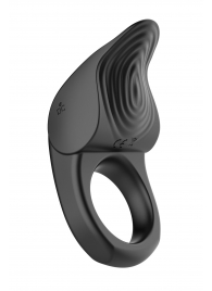 Черное эрекционное виброкольцо Vibro Lust Ring - MALESATION - в Северске купить с доставкой