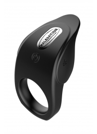 Черное эрекционное виброкольцо Vibro Lust Ring - MALESATION - в Северске купить с доставкой