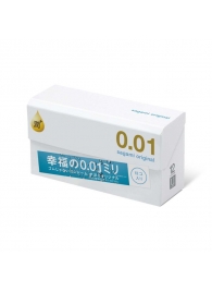 Увлажнённые презервативы Sagami Original 0.01 Extra Lub - 12 шт. - Sagami - купить с доставкой в Северске