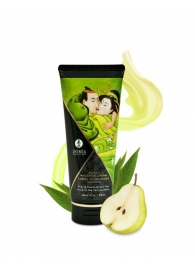 Массажный крем для тела с ароматом груши и зелёного чая Pear   Exotic Green Tea - 200 мл. - Shunga - купить с доставкой в Северске