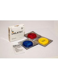 Разноцветные ароматизированные презервативы Unilatex Multifruits - 3 шт. - Unilatex - купить с доставкой в Северске