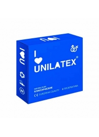Классические презервативы Unilatex Natural Plain - 3 шт. - Unilatex - купить с доставкой в Северске