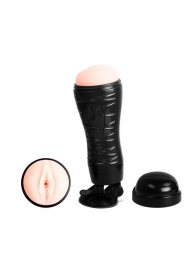 Мастурбатор-вагина Flora с присоской в основании - Baile - в Северске купить с доставкой