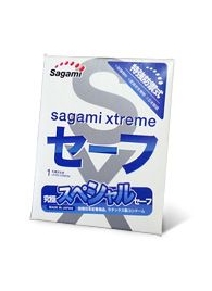 Презерватив Sagami Xtreme Ultrasafe с двойным количеством смазки - 1 шт. - Sagami - купить с доставкой в Северске