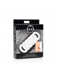 Комплект из 6 прозрачных эрекционных колец Ring Master Custom Ball Stretcher Kit - XR Brands - в Северске купить с доставкой