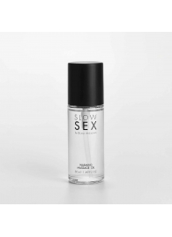 Съедобное cогревающее массажное масло Slow Sex - 50 мл. - Bijoux Indiscrets - купить с доставкой в Северске