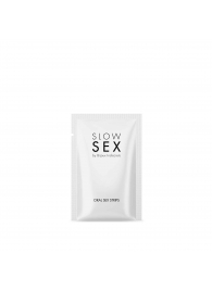 Полоски для орального секса Slow Sex Oral Sex Strips - 7 шт. - Bijoux Indiscrets - купить с доставкой в Северске