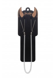 Зажимы на соски «Вилки» на цепочке - Pecado - купить с доставкой в Северске