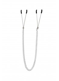 Зажимы на соски «Вилки» на цепочке - Pecado - купить с доставкой в Северске