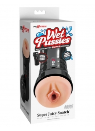 Мастурбатор-вагина в колбе Super Juicy Snatch - Pipedream - в Северске купить с доставкой