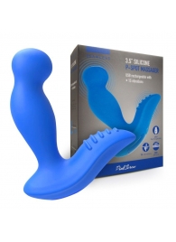 Синий вибромассажер простаты 3,5’’ P-spot Massager - 12,5 см. - Erokay - в Северске купить с доставкой