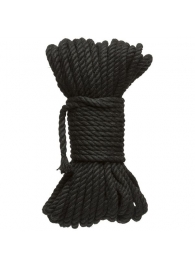 Черная верёвка для связывания и фиксации Bind Tie - 15,24 м. - Doc Johnson - купить с доставкой в Северске