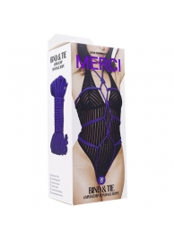 Фиолетовая верёвка для связывания и фиксации Bind Tie - 9,14 м. - Doc Johnson - купить с доставкой в Северске