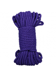 Фиолетовая верёвка для связывания и фиксации Bind Tie - 15,24 м. - Doc Johnson - купить с доставкой в Северске