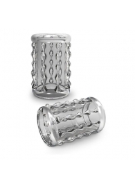 Прозрачная насадка с бороздками STAY HARD COCK SLEEVE 04 CLEAR - Blush Novelties - в Северске купить с доставкой