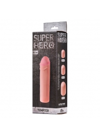 Фаллоудлинитель SUPER HERO Tempter - 16 см. - Lola Games - в Северске купить с доставкой