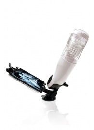 Перезаряжаемый мастурбатор-вагина с держателем для мобильных устройств Extreme Toyz Me - Pipedream - в Северске купить с доставкой