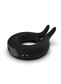 Черное эрекционное кольцо Marry Me Rechargeable Vibrating Cockring - Adrien Lastic - в Северске купить с доставкой