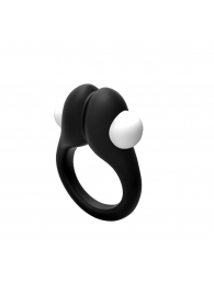 Черное эрекционное кольцо Zippy Vibrating Ring With Bullet - Adrien Lastic - в Северске купить с доставкой