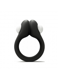 Черное эрекционное кольцо Zippy Vibrating Ring With Bullet - Adrien Lastic - в Северске купить с доставкой