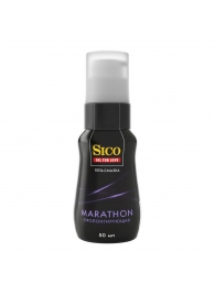 Пролонгирующая гель-смазка Sico Marathon - 50 мл. - Sico - купить с доставкой в Северске