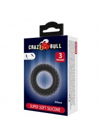 Черное эрекционное кольцо Dilson - Baile - в Северске купить с доставкой