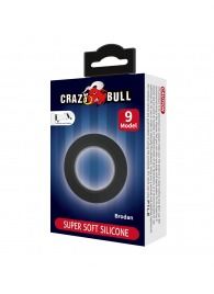 Черное эрекционное кольцо Brodan - Baile - в Северске купить с доставкой