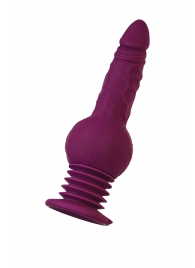 Фиолетовая мини-машина для секса Striker с пультом ДУ - 23,5 см. - ToyFa - купить с доставкой в Северске