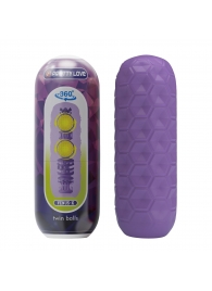 Фиолетовый мастурбатор Venus-X Twin balls - Baile - в Северске купить с доставкой