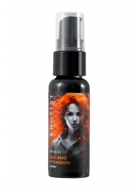 Гель с эффектом вибрации Volcano Of Passion со вкусом вишни - 25 мл. - Erotist Lubricants - купить с доставкой в Северске