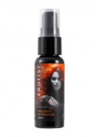 Гель с эффектом вибрации Volcano Of Passion со вкусом винограда - 25 мл. - Erotist Lubricants - купить с доставкой в Северске