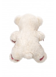 Бондажный набор: белый мишка с розовыми оковами и наручниками - Pecado - купить с доставкой в Северске