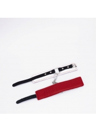 Бело-красные кожаные оковы - Crazy Handmade - купить с доставкой в Северске