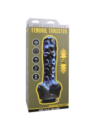 Черно-синяя мини-машина на присоске Tendril Thruster - 21,6 см. - Doc Johnson - купить с доставкой в Северске