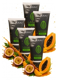Набор из 5 съедобных лубрикантов JUJU со вкусом тропических фруктов - JuJu - купить с доставкой в Северске