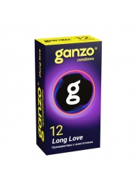 Презервативы с анестетиком для продления удовольствия Ganzo Long Love - 12 шт. - Ganzo - купить с доставкой в Северске