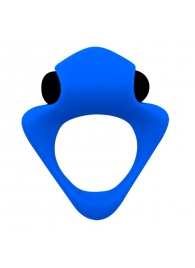 Синее эрекционное кольцо Wooomy Tribeс с вибрацией - Adrien Lastic - в Северске купить с доставкой