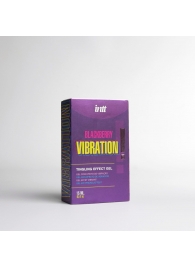 Стимулирующий гель с эффектом вибрации Blackberry Vibration - 15 мл. - INTT - купить с доставкой в Северске