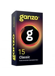 Классические презервативы с обильной смазкой Ganzo Classic - 15 шт. - Ganzo - купить с доставкой в Северске