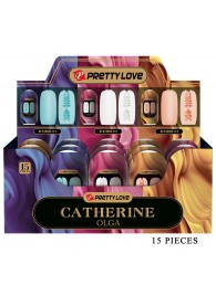 Набор из 15 мастурбаторов Catherine Olga - Baile - в Северске купить с доставкой
