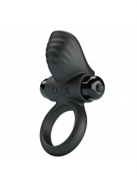 Черное эрекционное кольцо с вибрацией Adrien - Baile - в Северске купить с доставкой