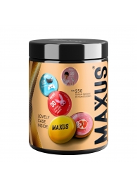 Точечные презервативы MAXUS 2000 Amazing Dots с железным кейсом - 15 шт. - Maxus - купить с доставкой в Северске